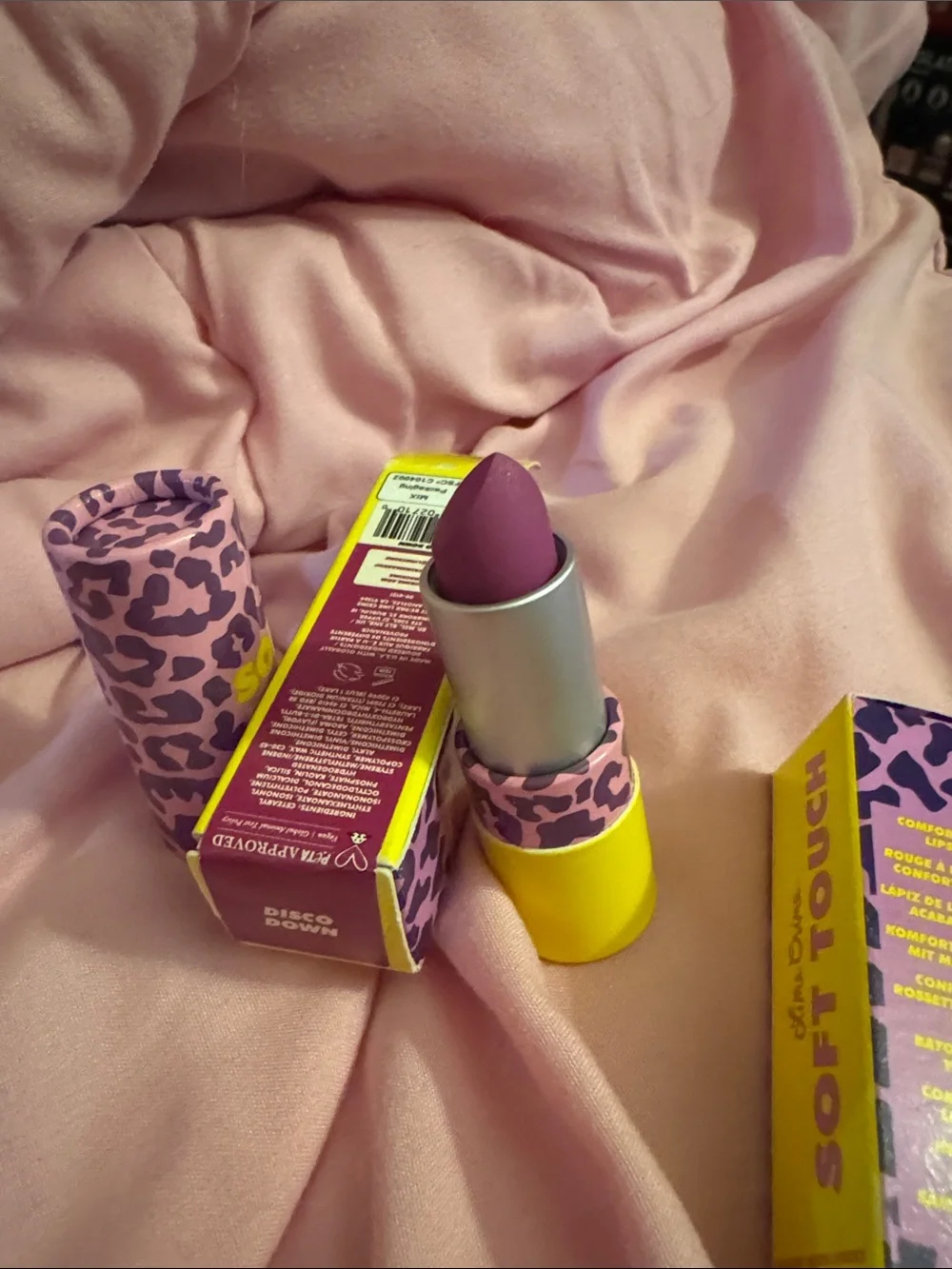 Lime Crime Soft Touch Lipstick 💄 Bundle of (3) Disco Down(2)Fuchsia Flare(1)NWT